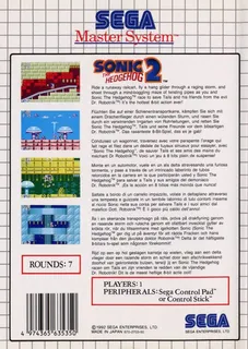 Sonic The Hedgehog 2 dos