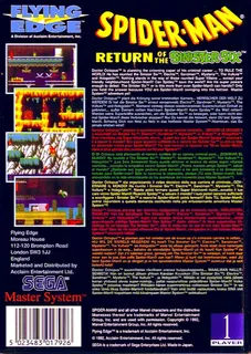 Spider-man - Return Of The Sinister Six - Dos