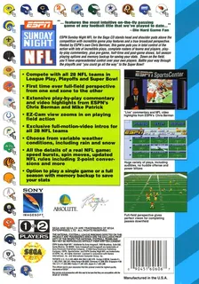 ESPN Sunday Night NFL - Dos