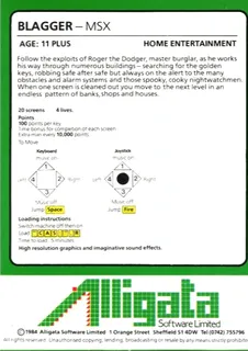 Blagger MSX - Dos