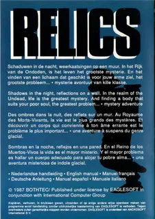 Relics - Dos