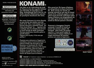 Castlevania : Legacy of Darkness - Dos