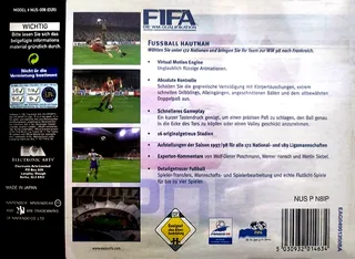 FIFA 98 : En route pour la Coupe du monde - Dos