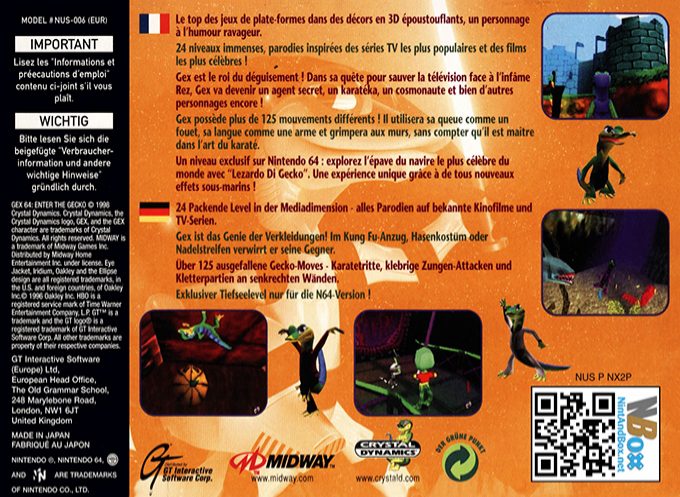 Jaquette arrière