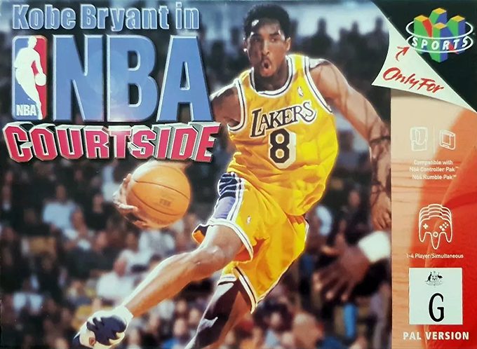 Kobe Bryant in NBA Courtside