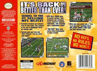 NFL Blitz 2000 - Dos