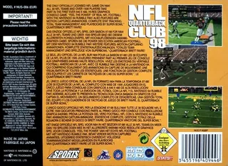 NFL Quarterback Club 98 - Dos