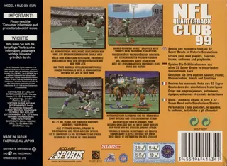 NFL Quarterback Club 99 - Dos