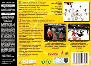 NHL Breakaway 99 - Dos