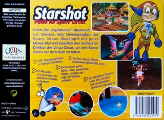 Starshot : Panique Au Space Circus - Dos