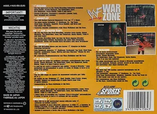 WWF War Zone - Dos