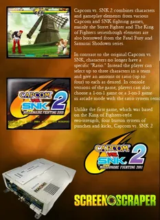 Capcom vs. SNK 2: Mark of the Millennium 2001 - Dos