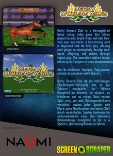 Derby Owners Club - Dos