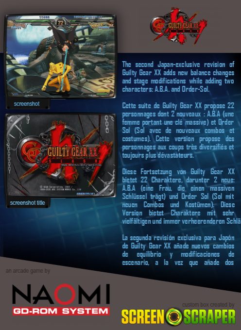 Jaquette arrière