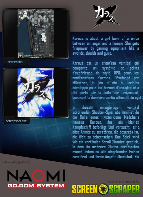 Jaquette arrière