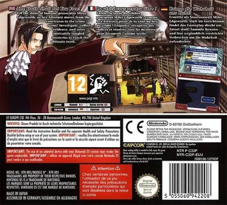 Ace Attorney Investigations : Miles Edgeworth - Dos