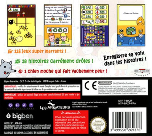 Jaquette arrière