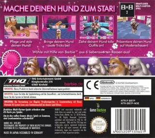 Barbie et le Salon de Beauté des Chiens - Dos