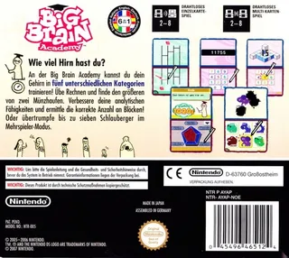 Big Brain Academy - Dos