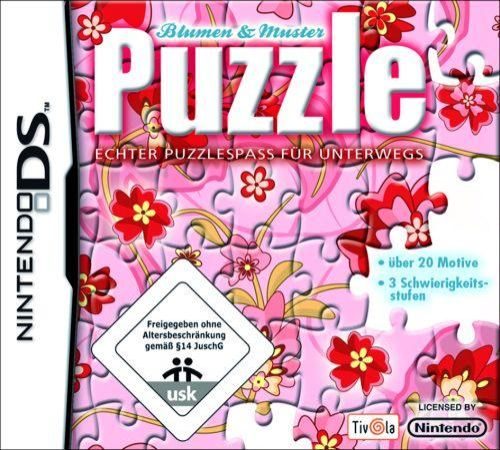 Blumen & Muster Puzzle - Echter Puzzlespass fuer Unterwegs