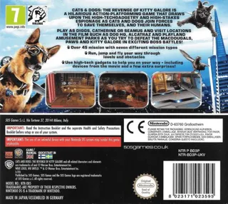 Comme Chiens Et Chats : La Revanche De Kitty Galore - Le Jeu Vidéo - Dos