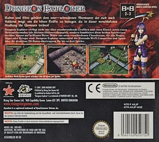 Dungeon Explorer: Warriors of Ancient Arts - Dos