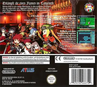 Etrian Odyssey - Dos