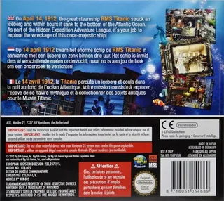 Hidden Expedition : Titanic - Dos