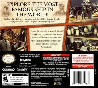 Hidden Mysteries - Titanic - Secrets of the Fateful Voyage - Dos