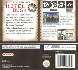 Hotel Dusk: Room 215 - Dos