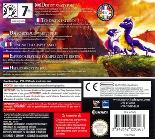 La Légende de Spyro : Naissance d'un Dragon dos
