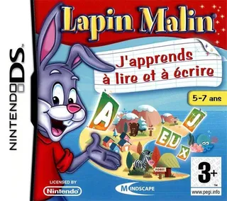 Lapin Malin : J'Apprends à Lire et à Ecrire