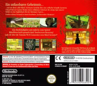 Layton Kyouju to Akuma no Hako - Dos