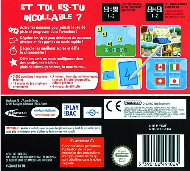 Jaquette arrière