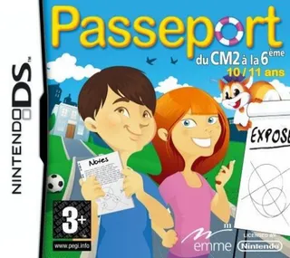 Passeport : du CM2 a la 6eme