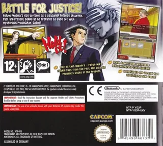 Phoenix Wright : Ace Attorney - Trials and Tribulations - Dos