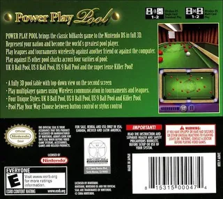 Power Play Pool - Dos