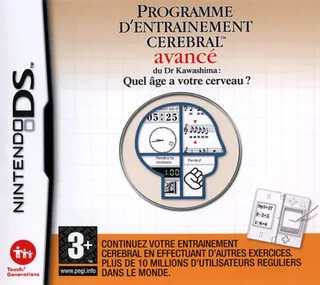 Programme d'entraînement cérébral avancé du Dr Kawashima : Quel âge a votre cerveau ?