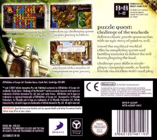 Puzzle Quest : Challenge Of The Warlords dos