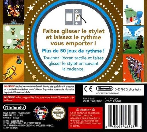 Jaquette arrière