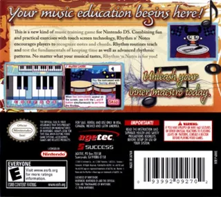 Tenohira Gakushuu - Zettai Onkan Training DS dos