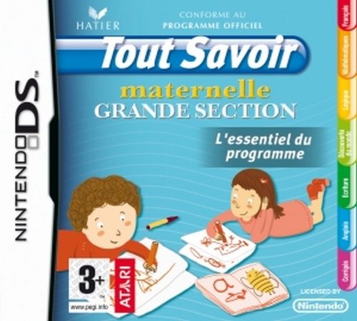 Tout Savoir Maternelle Grande Section - L'Essentiel du Programme