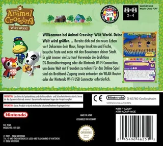 Animal Crossing - Wild World - Dos