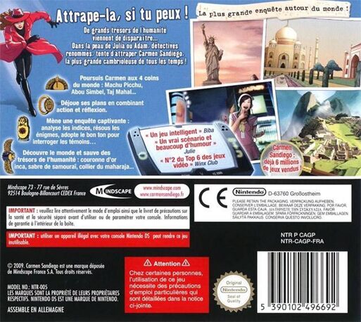 Jaquette arrière