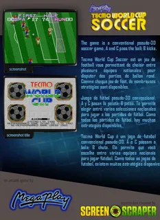 Tecmo World Cup (Mega Play) - Dos