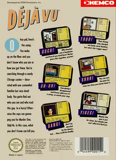 Déjà Vu - Dos