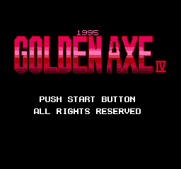 Golden Axe IV