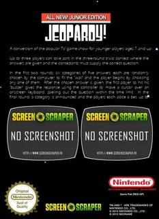 Jeopardy! Junior Edition - Dos