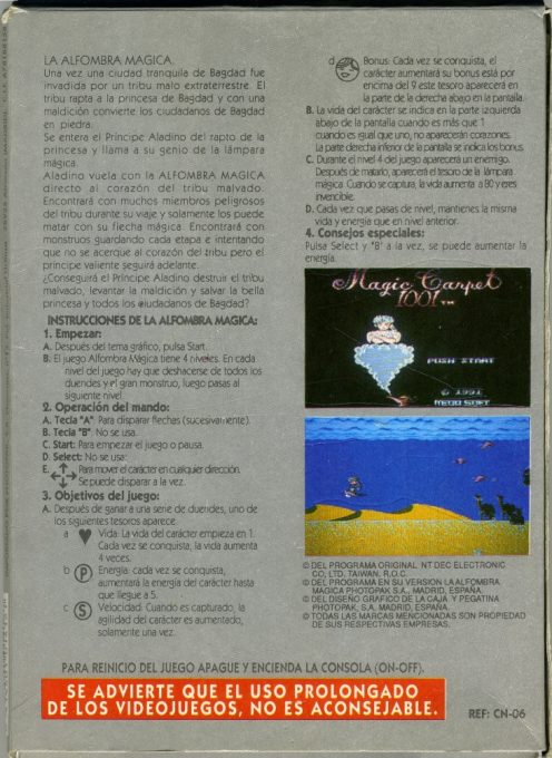 Jaquette arrière