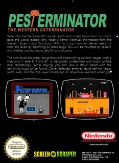 Pesterminator : The Western Exterminator - Dos
